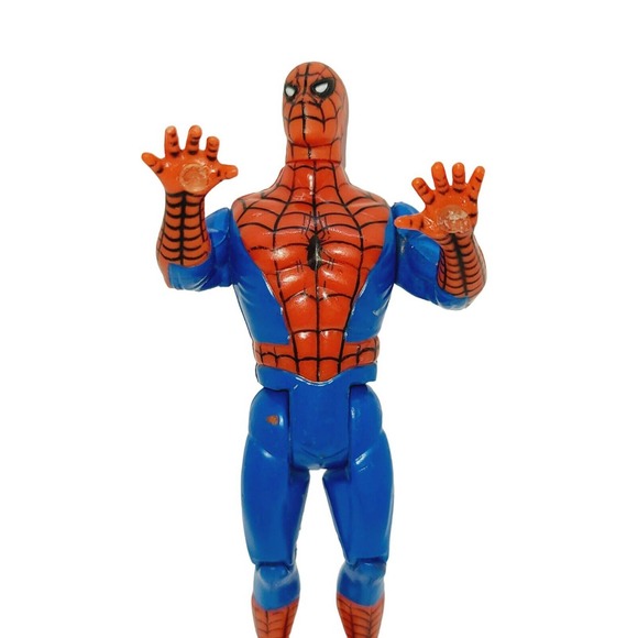 1990 Marvel Spiderman Action Figure‎ - Picture 3 of 3